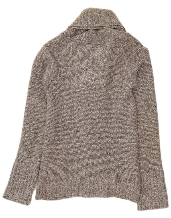 Męski sweter kardigan Superdry, średnioszary, bawełniany