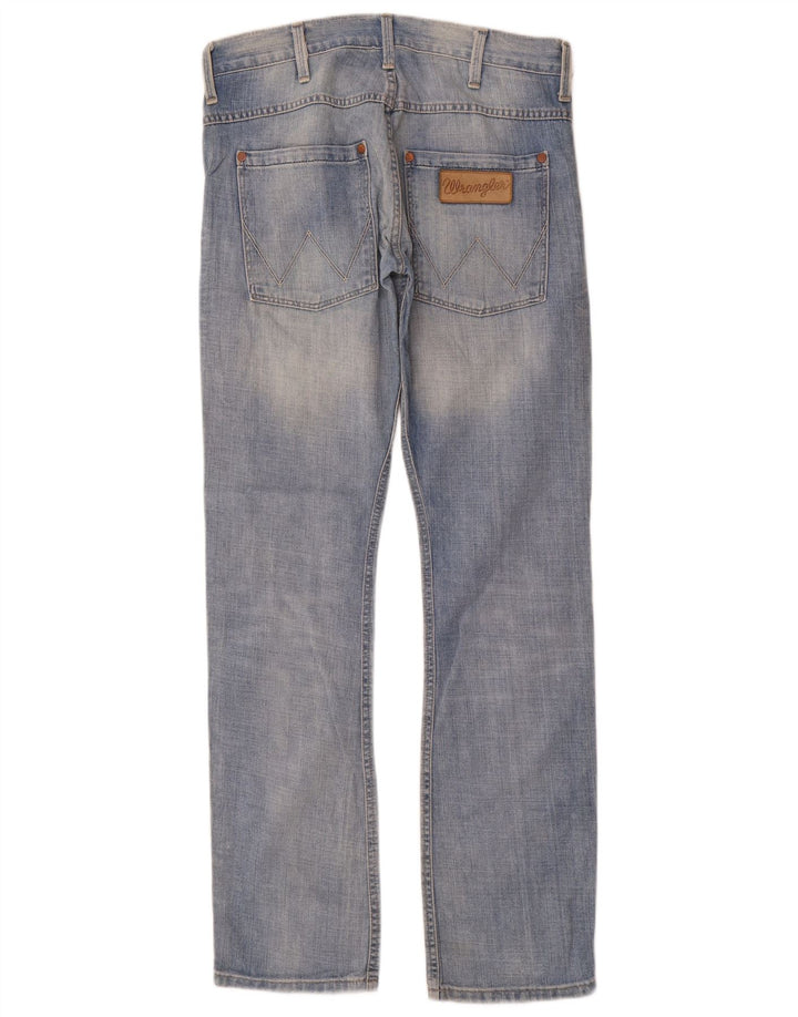 Wrangler Męskie Spencer Straight Jeans W32 L34 Niebieskie bawełniane