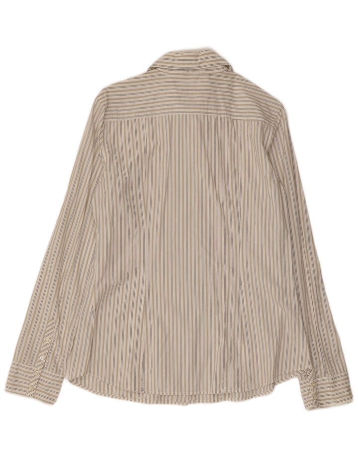 Koszula damska Benetton UK 14, duża, bawełniana w białe paski