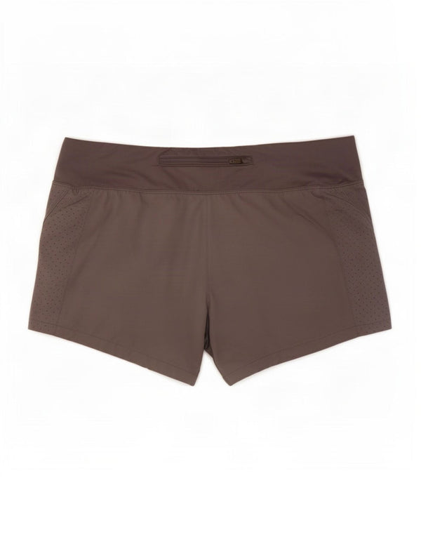Nike Womens Dri Fit Sport Shorts UK 6 XS Grey Polyester