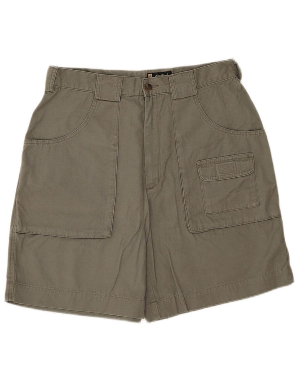 Damskie spodenki bojówki Eddie Bauer US 12 Large W32, bawełna khaki