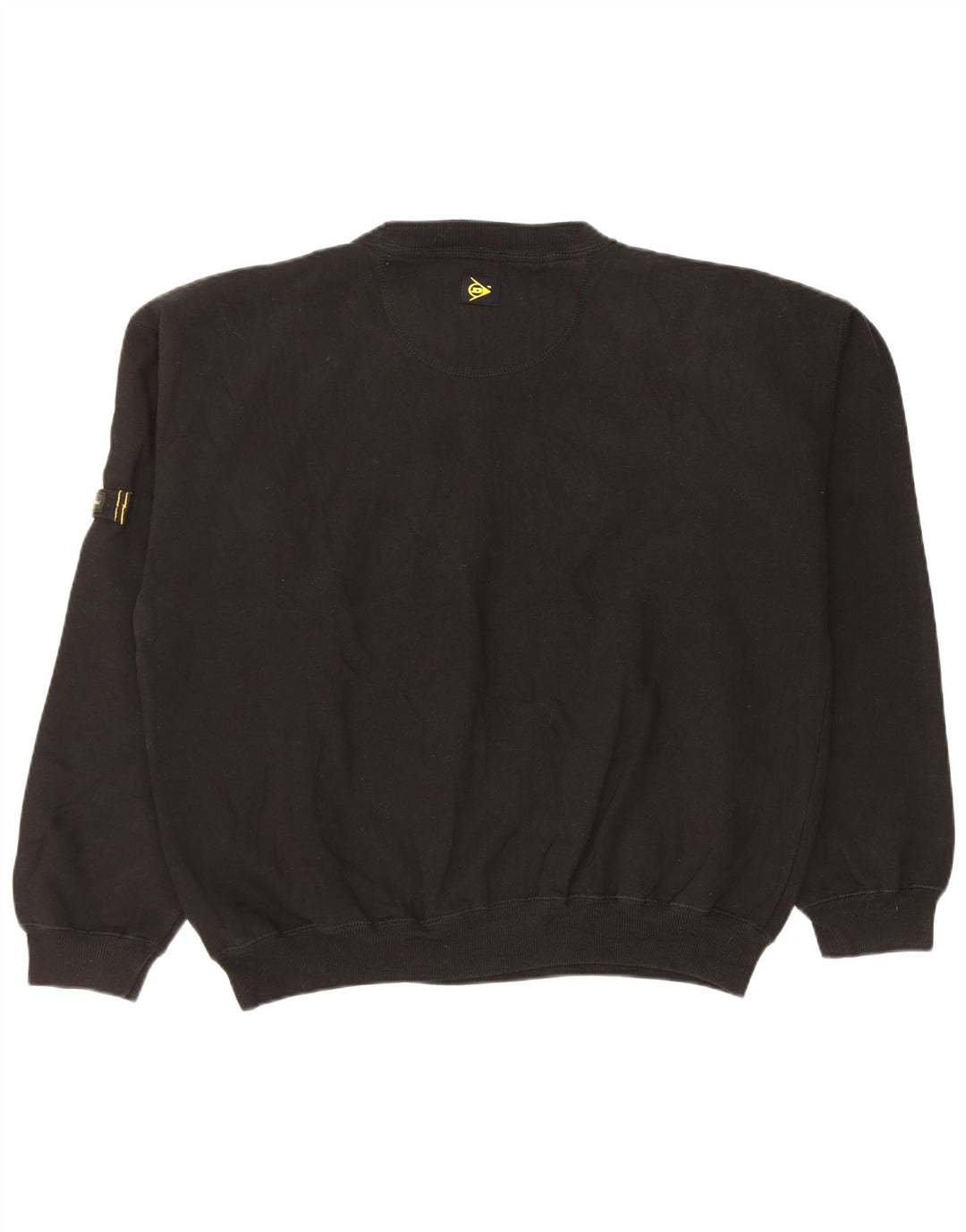 Męska bluza z grafiką Dunlop XL, czarna, bawełniana