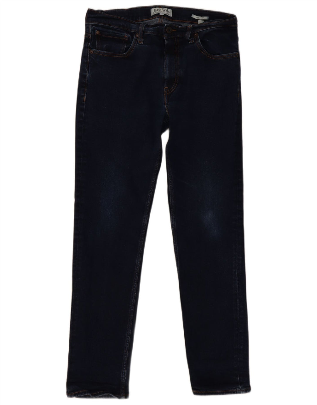 Jack Wills Męskie jeansy slim W32 L28 Granatowa bawełna