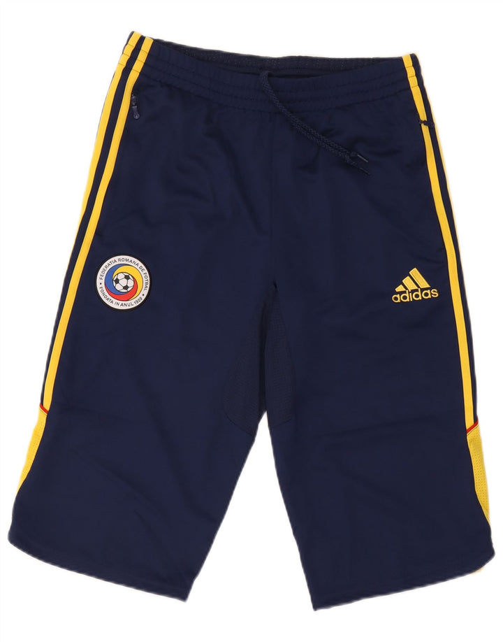 Męskie spodenki sportowe Adidas Climacool Bermuda, średni granat, blok kolorów