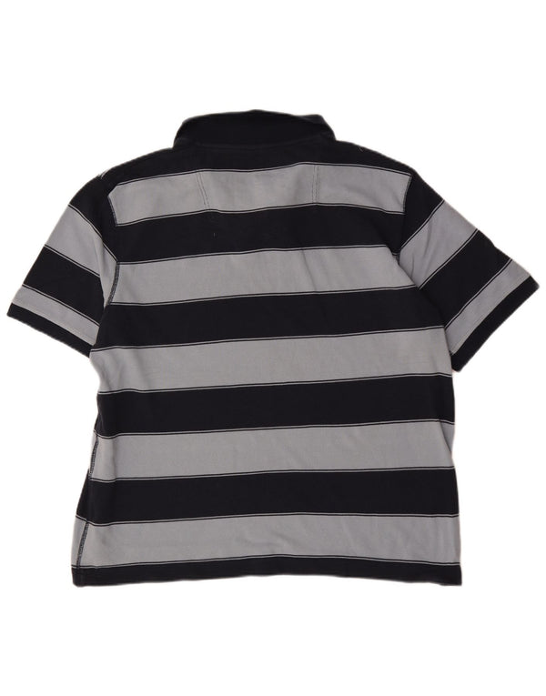 Męska koszulka polo Fat Face 2XL, bawełniana w granatowe paski