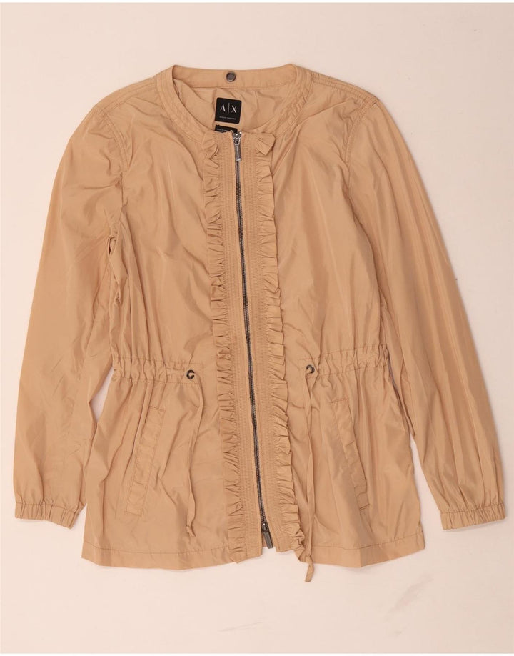 Kurtka damska Armani Exchange UK 10, mała, różowa, poliestrowa