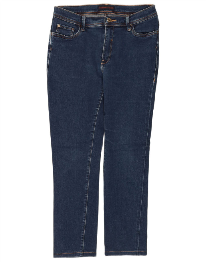 Damskie jeansy Trussardi Cropped W29 L25 Granatowe