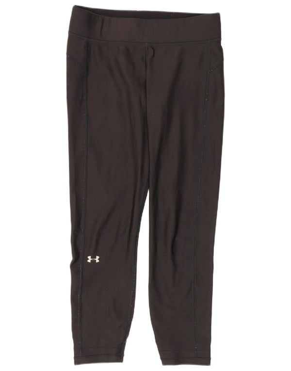 Legginsy damskie Under Armour Heat Gear Capri UK 12, średnie czarne