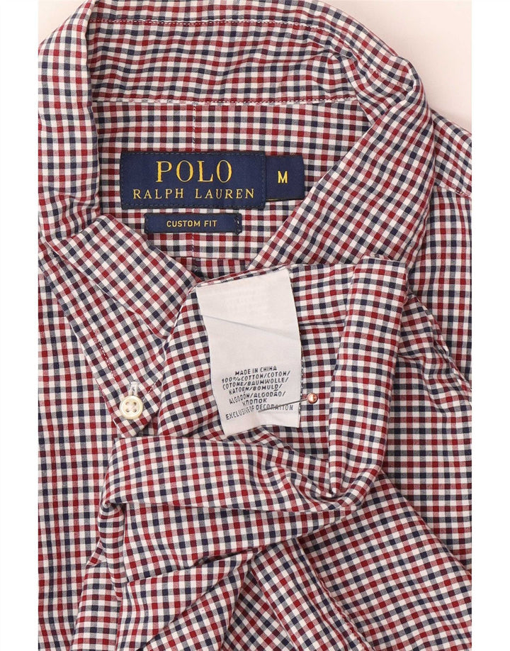 Koszula męska Polo Ralph Lauren o dopasowanym kroju, średnia wielobarwna bawełna w kratkę