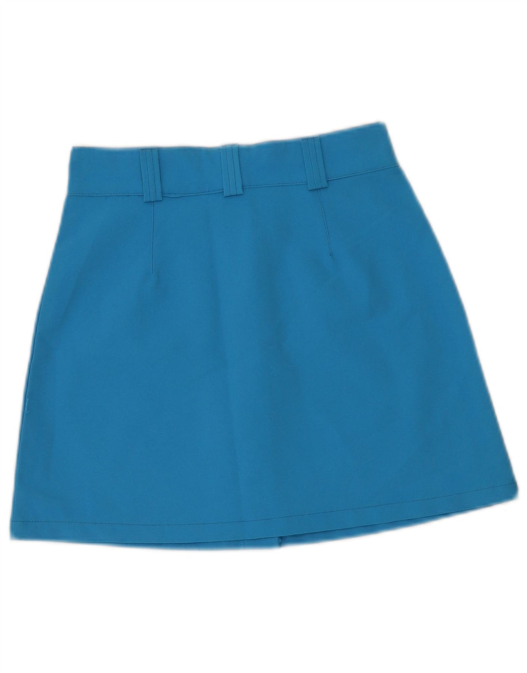 Damska spódniczka mini Calvin Klein W26, mała niebieska, poliester