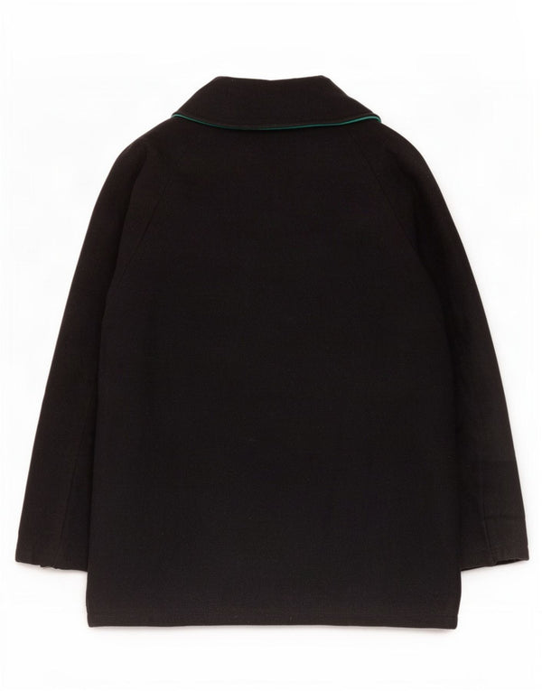 Płaszcz męski w stylu vintage IT 54 2XL Czarna wełna