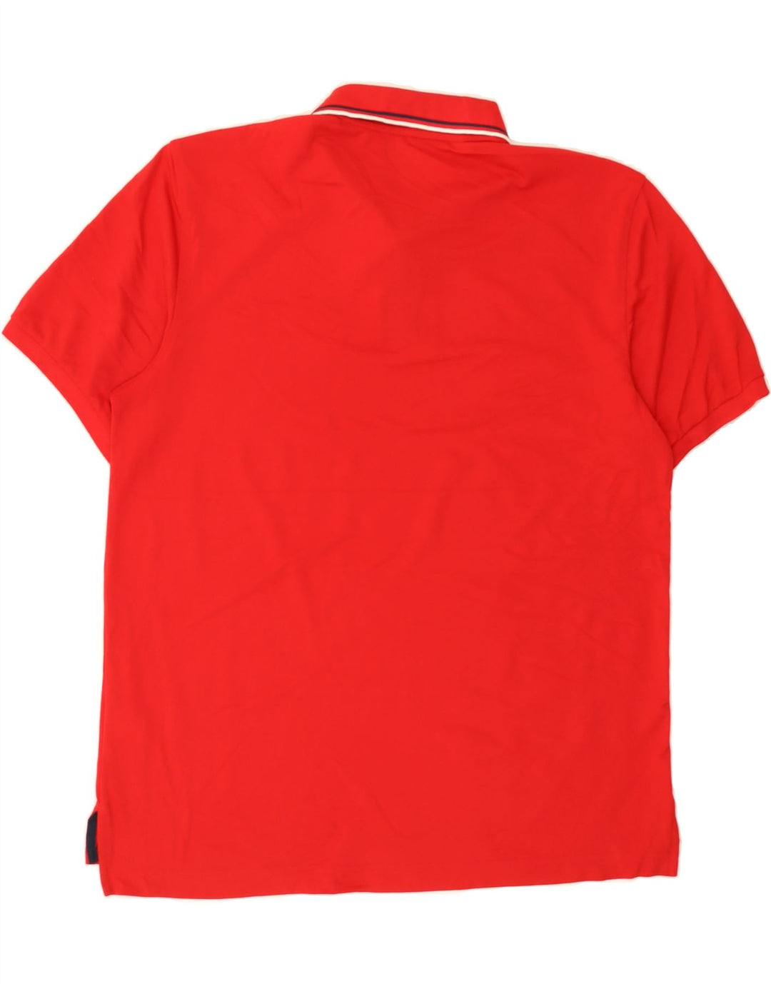 IZOD Mens Polo Shirt Large Red Polyester Vintage Izod and Second-Hand Izod from Messina Hembry 