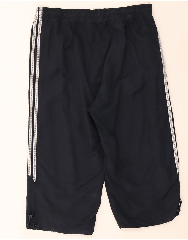Męskie spodnie dresowe Adidas Capri, duże, granatowe, z poliestru
