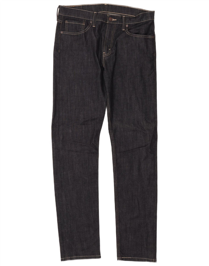 Męskie jeansy Levi's 508 Slim W32 L34 Granatowa bawełna
