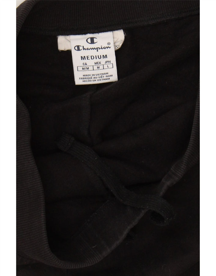 CHAMPION Womens Tracksuit Trousers Joggers UK 12 Medium  Black