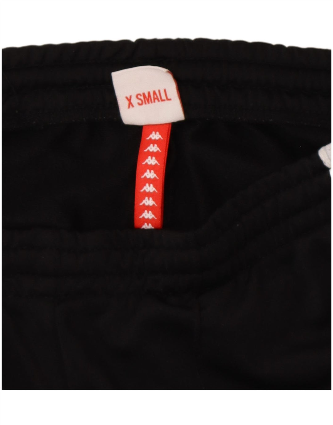 KAPPA Mens Graphic Tracksuit Trousers XS  Black Colourblock Polyester