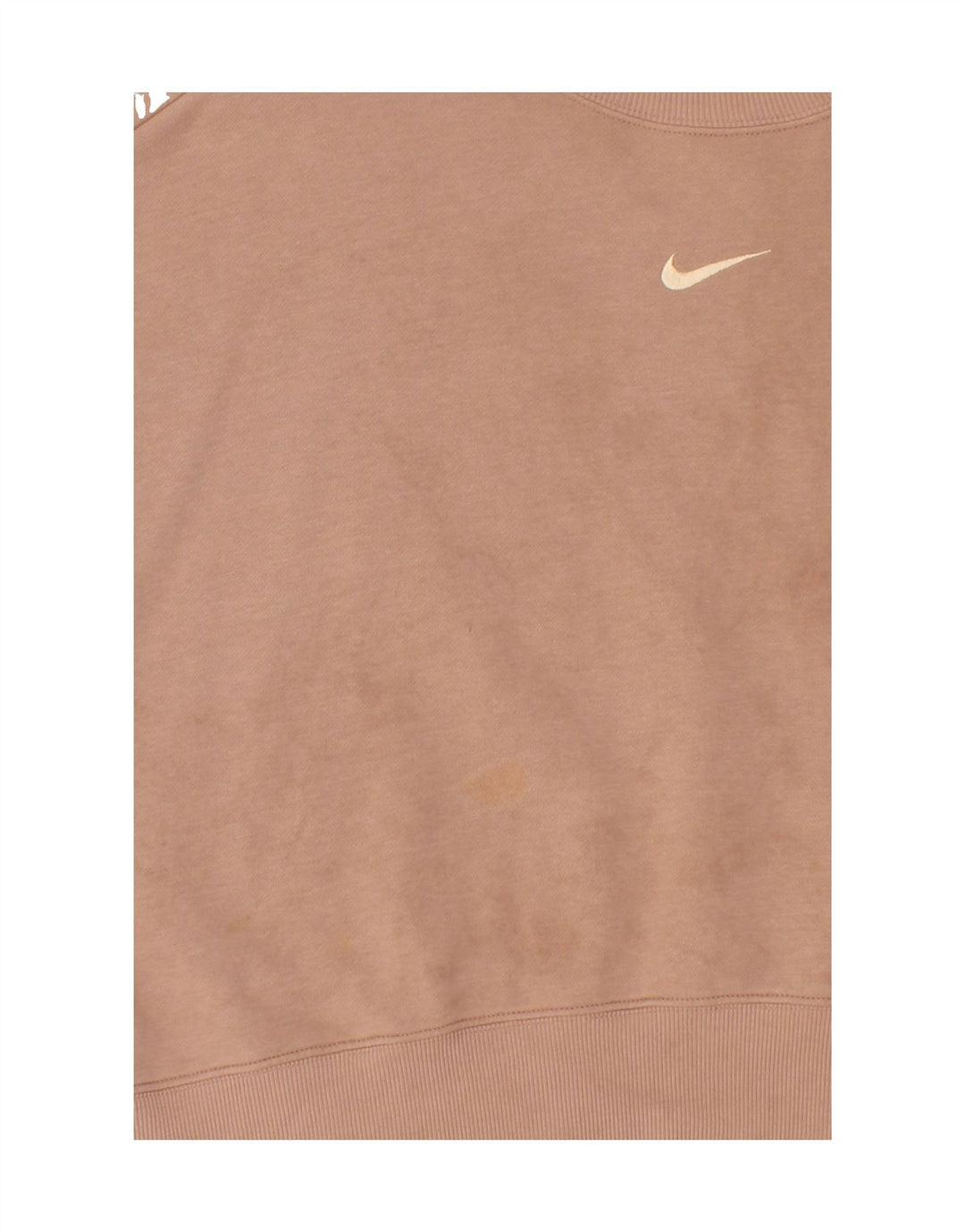 Damski sweter oversize NIKE Crop, UK 16, duży, różowy, bawełniany