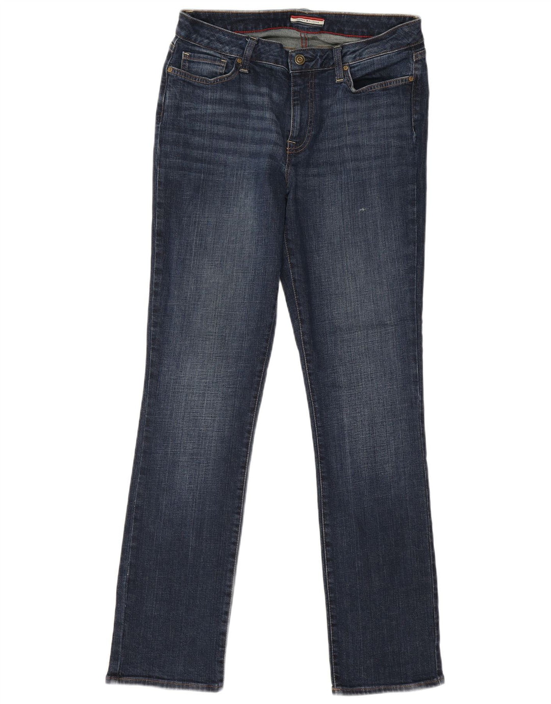 Dżinsy damskie Tommy Hilfiger Curve Straight US 8 Medium W30 L33 Niebieskie