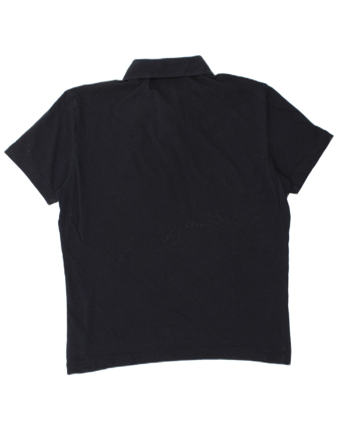 Męska koszulka polo Massimo Dutti, średnia, granatowa, bawełniana
