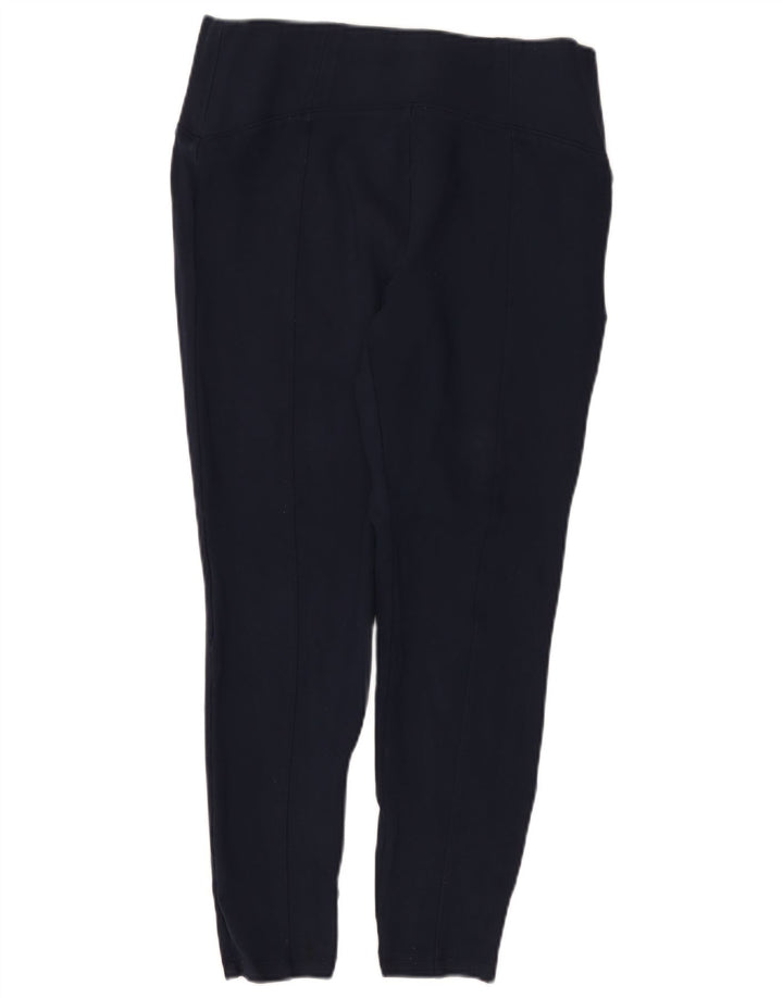 Legginsy damskie Marks & Spencer UK 14, duże, granatowe, wiskozowe