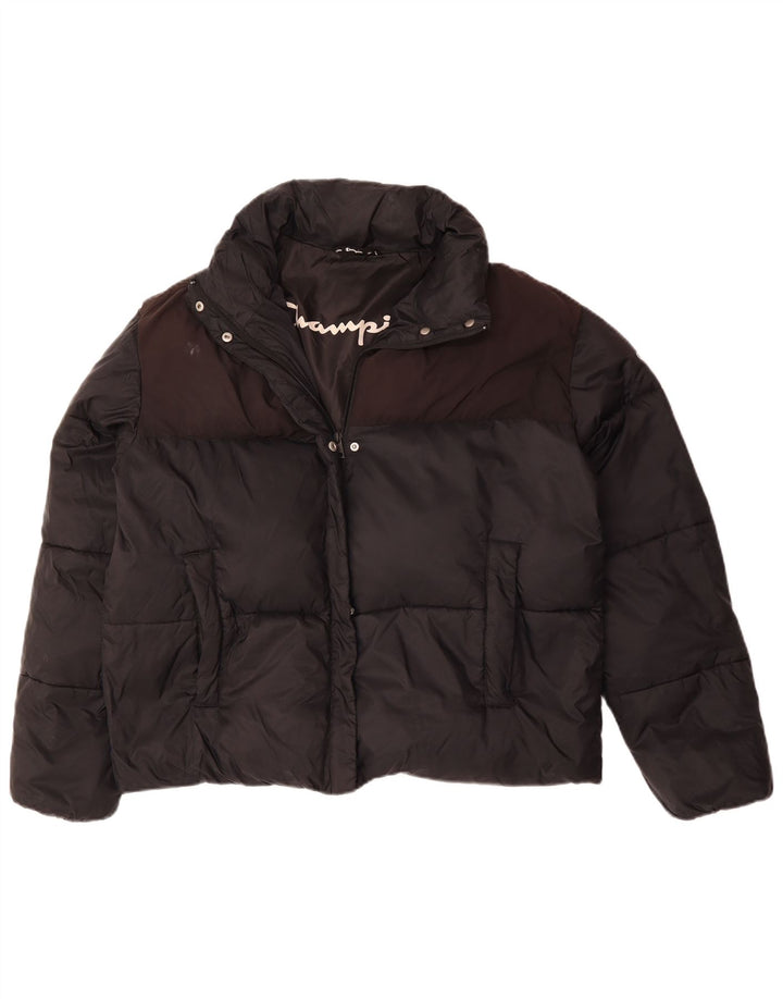 Kurtka damska CHAMPION o luźnym kroju, wyściełana UK 18 XL, kolor czarny