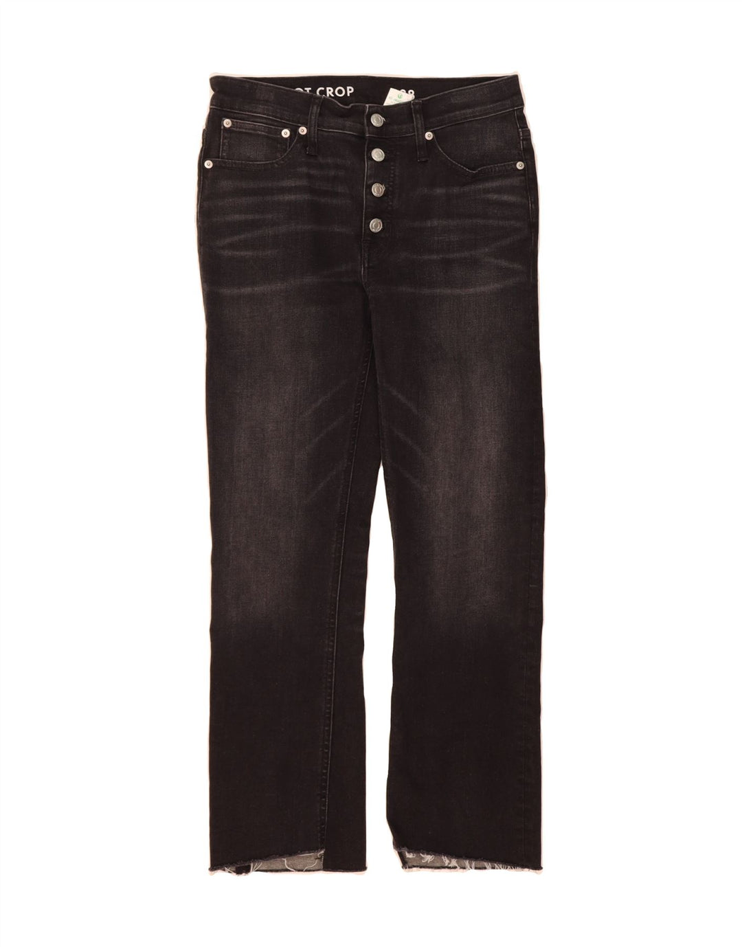J. CREW Womens Straight Jeans W28 L28 Black Cotton Vintage J. Crew and Second-Hand J. Crew from Messina Hembry 