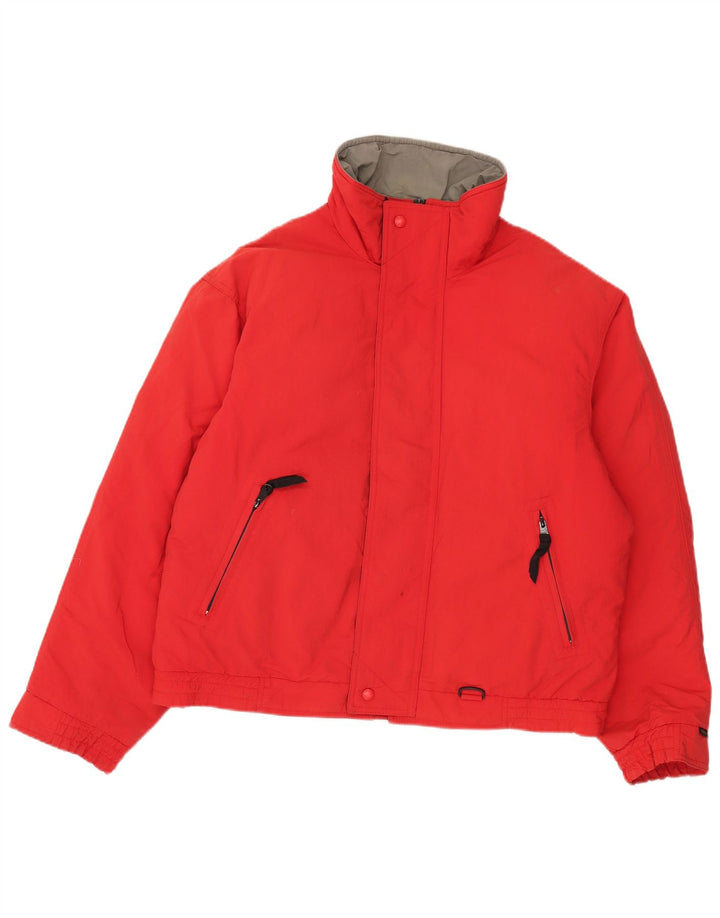Męska ocieplana kurtka Eddie Bauer UK 42 XL, czerwona bawełna