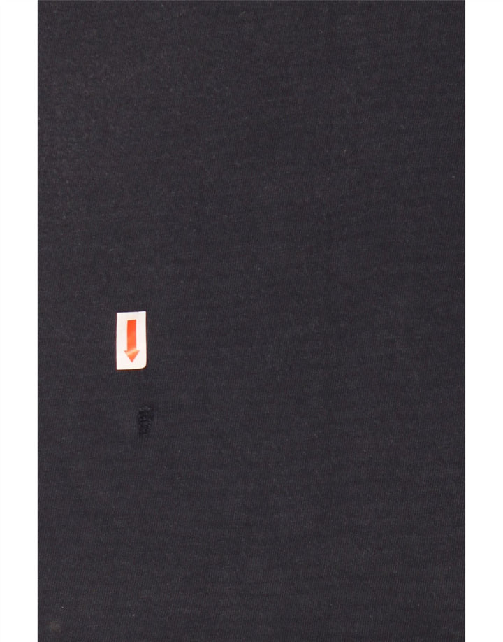 Męski T-shirt z grafiką Nike o standardowym kroju, średni, granatowy, bawełniany