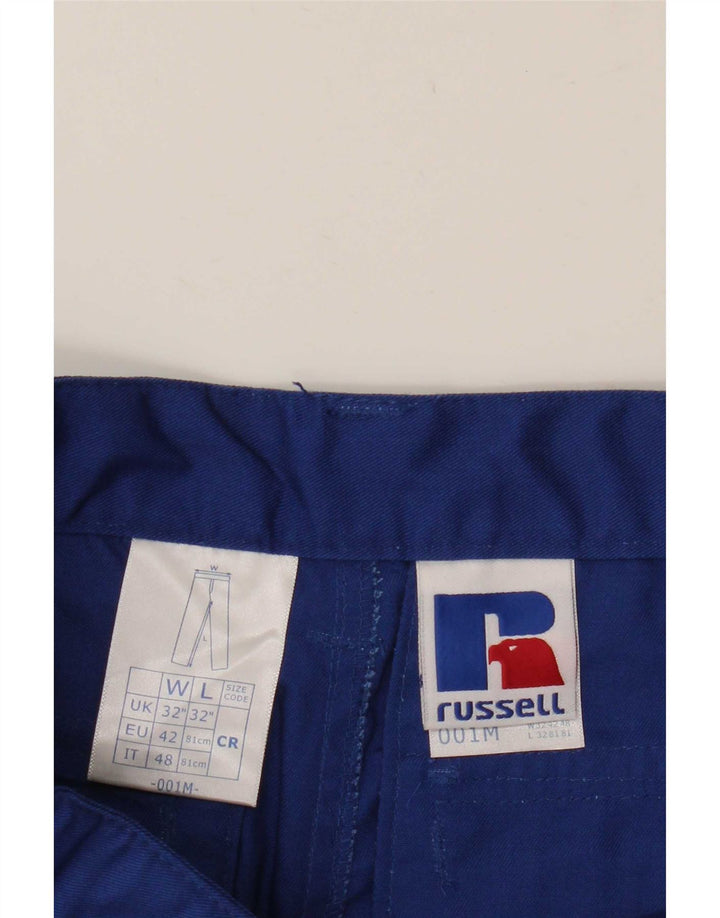 Męskie spodenki bojówki Russell Athletic IT 48 Medium W32 Niebieski poliester