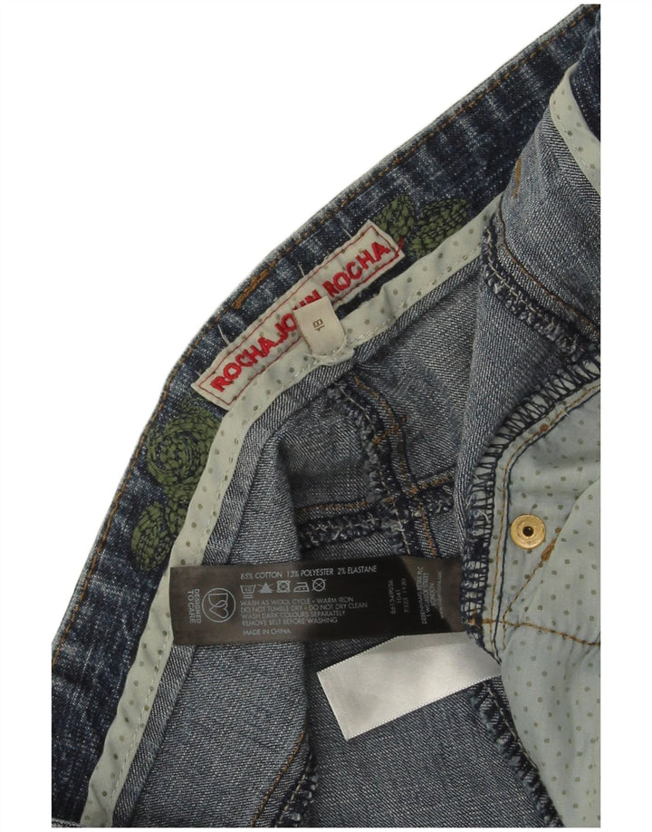 Damskie jeansy Bootcut John Rocha UK 18XL W38 L30 Niebieskie bawełniane