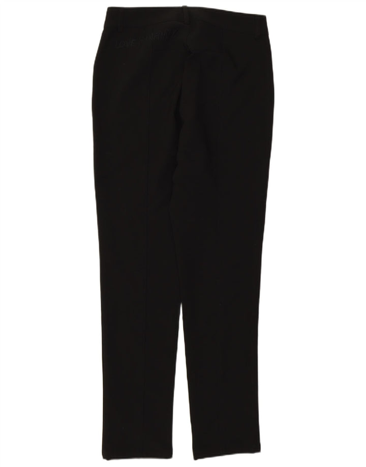 Damskie spodnie typu slim casual, Desigual, średnie W28 L28 czarne