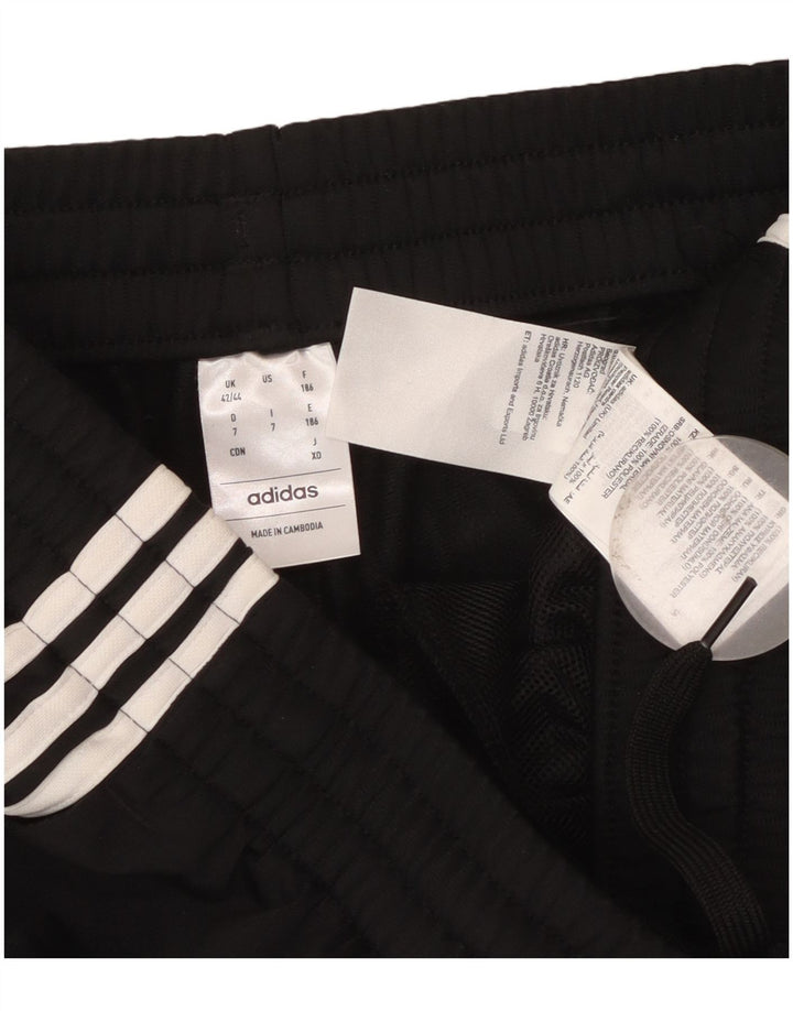 Adidas Męskie spodnie dresowe Joggers UK 42/44 Duży czarny poliester