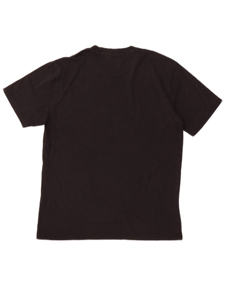 Męska koszulka graficzna CHAMPION Top Medium Black