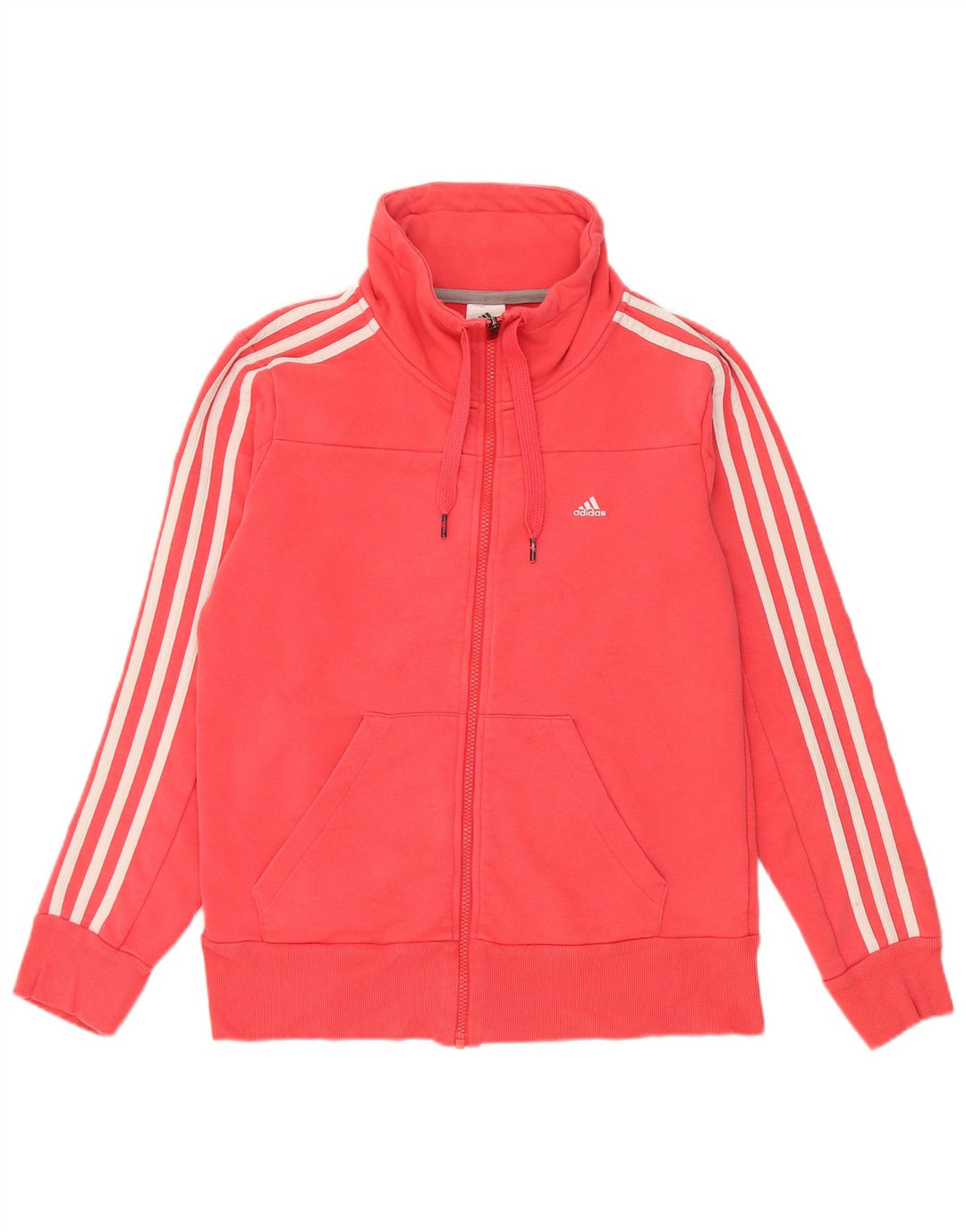 Damska kurtka dresowa adidas Climalite Top Jacket UK 12/14 Średnia czerwień