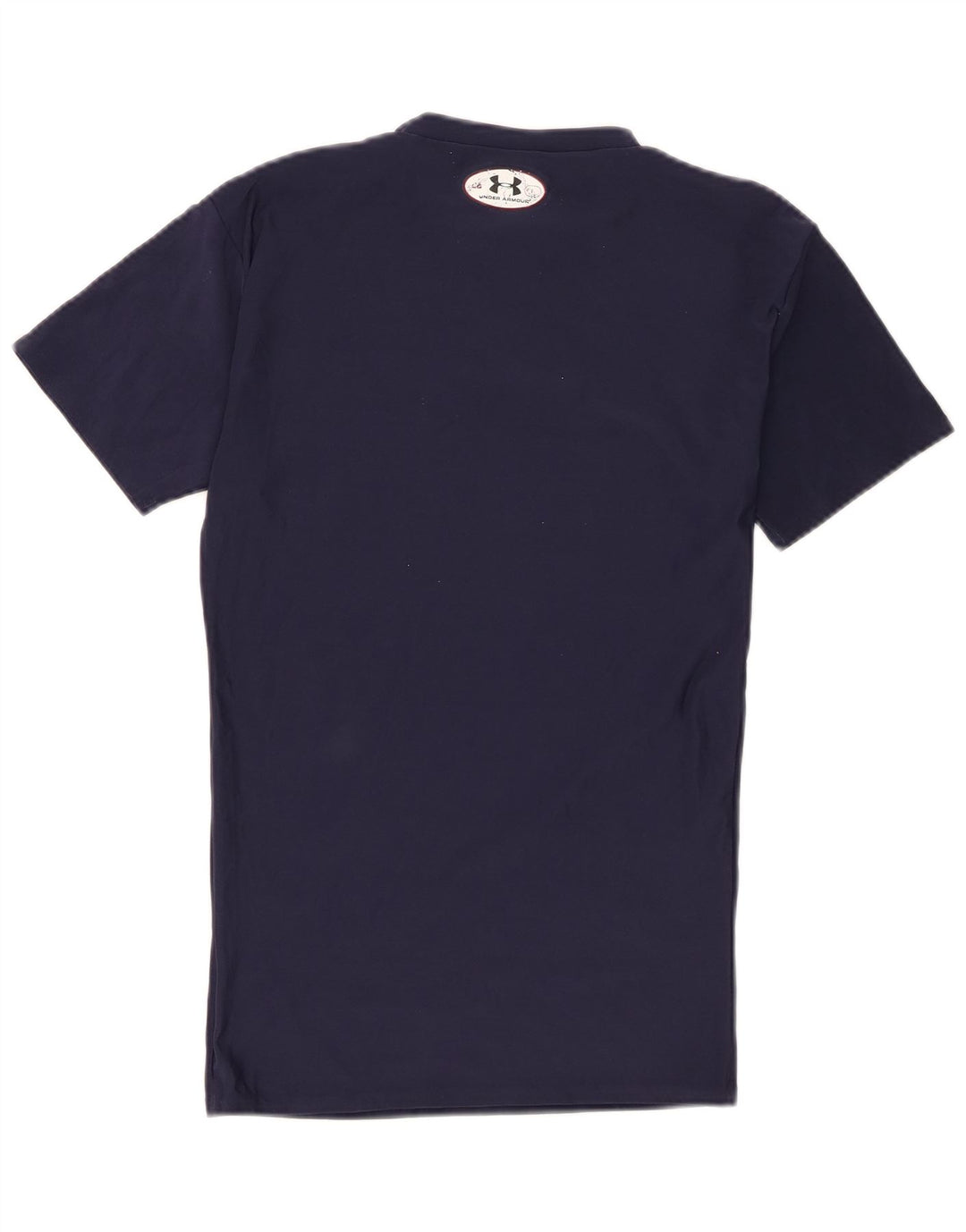 Under Armour Męski T-shirt Top Duży Granatowy Poliester