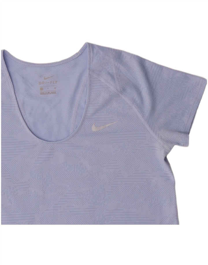 Damska koszulka Nike Dri Fit Top UK 10 Small Blue Geometric
