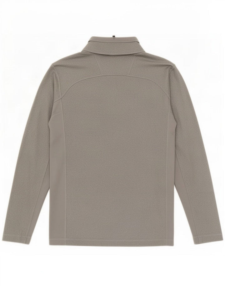 Męski dres The North Face z zamkiem błyskawicznym, średnioszary, nakrapiany