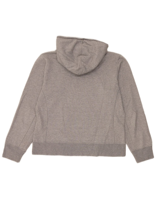 Champion Womens Heritage Classics Graphic Hoodie Jumper UK 18 XL Grey