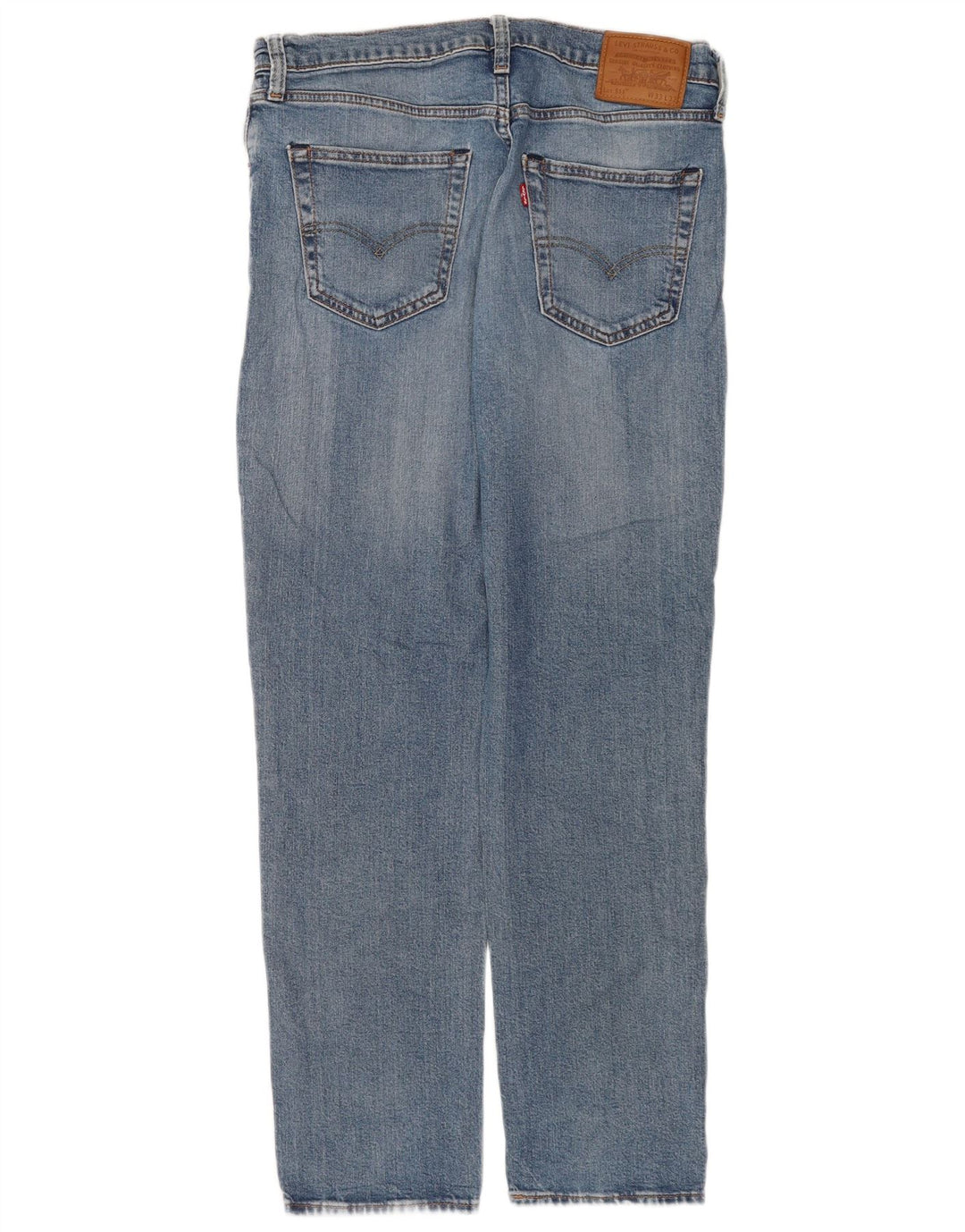 Męskie jeansy Levi's 511 Slim W33 L32 Niebieska bawełna