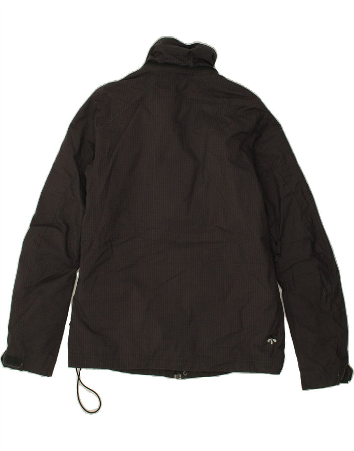 O'NEILL Womens Windbreaker Jacket UK 14 Medium Grey Polyamide Vintage O'Neill and Second-Hand O'Neill from Messina Hembry 