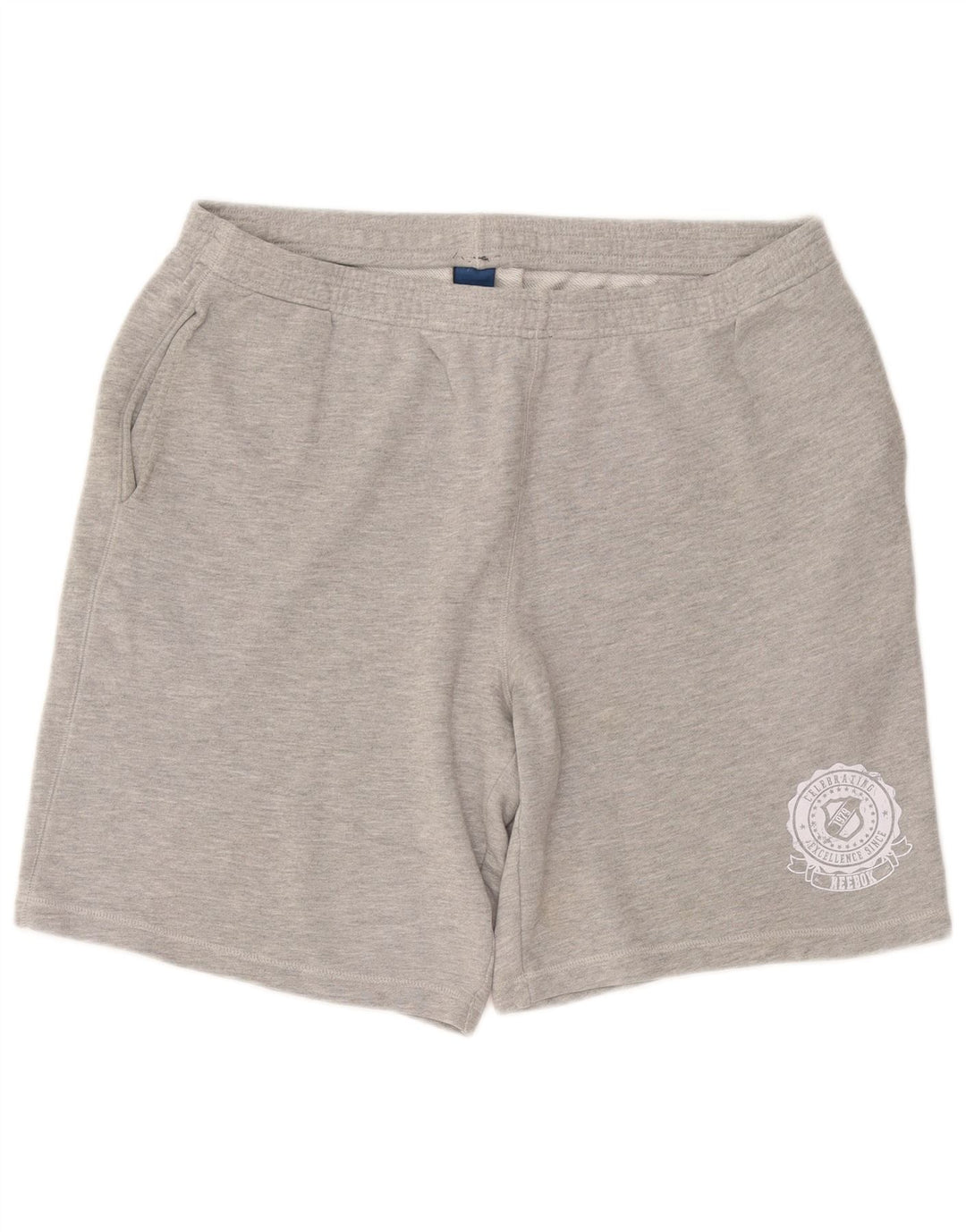 Męskie spodenki sportowe REEBOK 2XL Szara bawełna