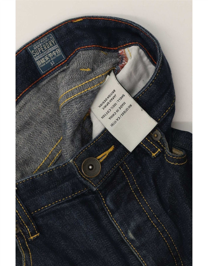 Męskie spodenki jeansowe Superdry W32 Średnioniebieskie, bawełniane