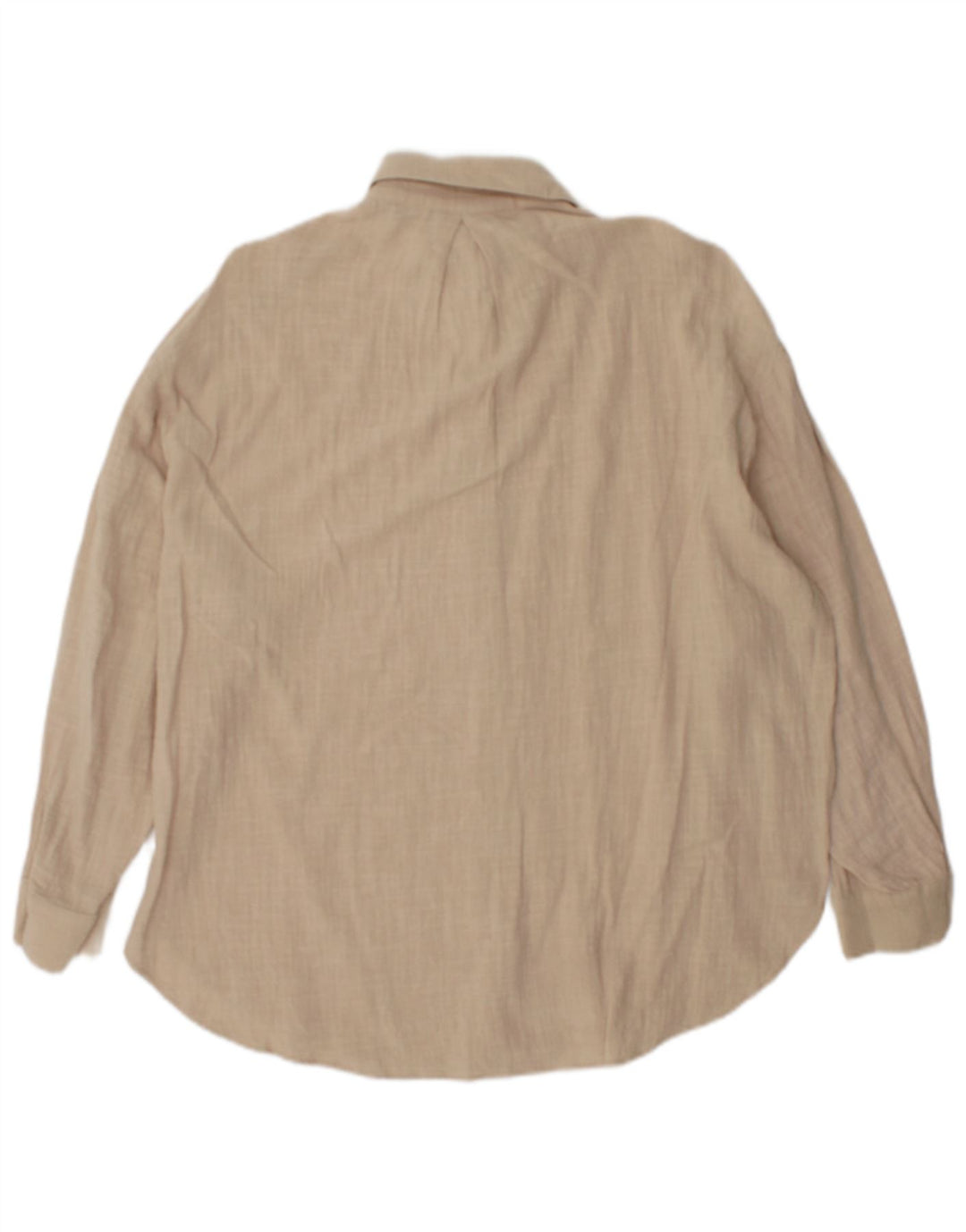Damska koszula oversize Zara UK 6 XS, beżowa, bawełniana