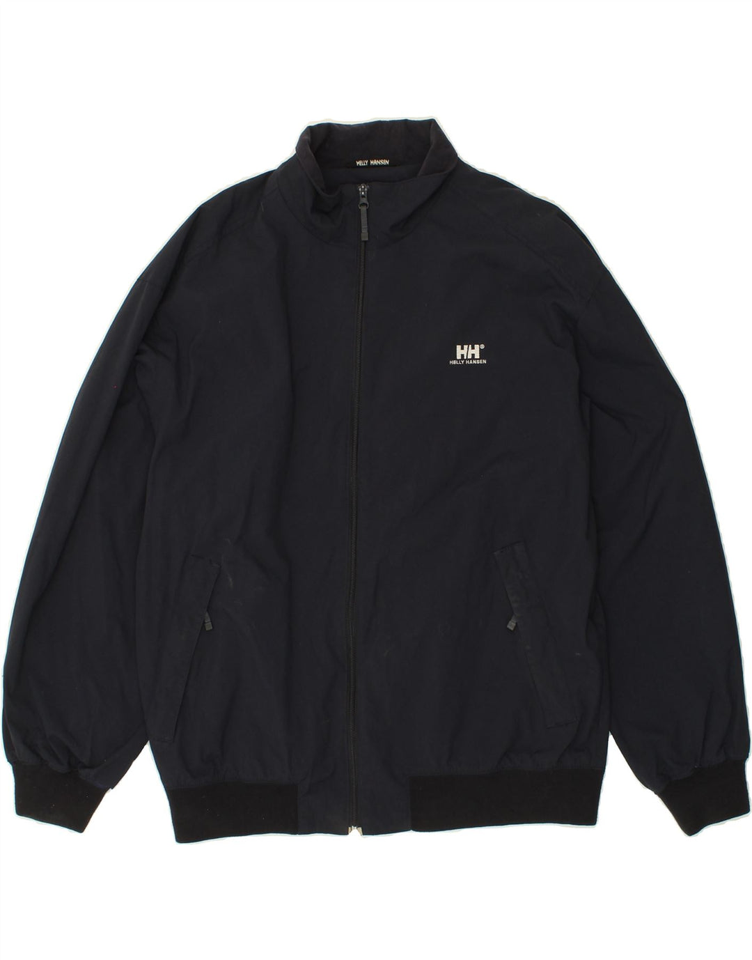 HELLY HANSEN Męska wysoka kurtka bomber UK 42 XL Granatowy poliester