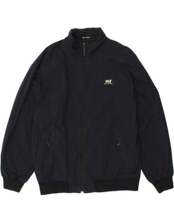 HELLY HANSEN Męska wysoka kurtka bomber UK 42 XL Granatowy poliester