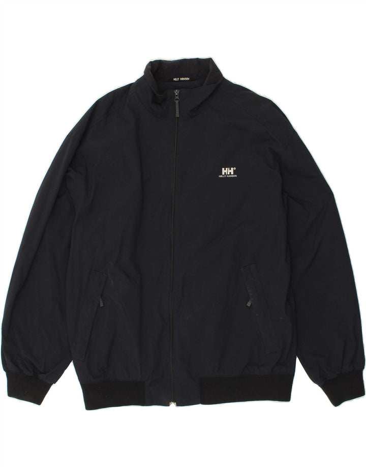 HELLY HANSEN Męska wysoka kurtka bomber UK 42 XL Granatowy poliester