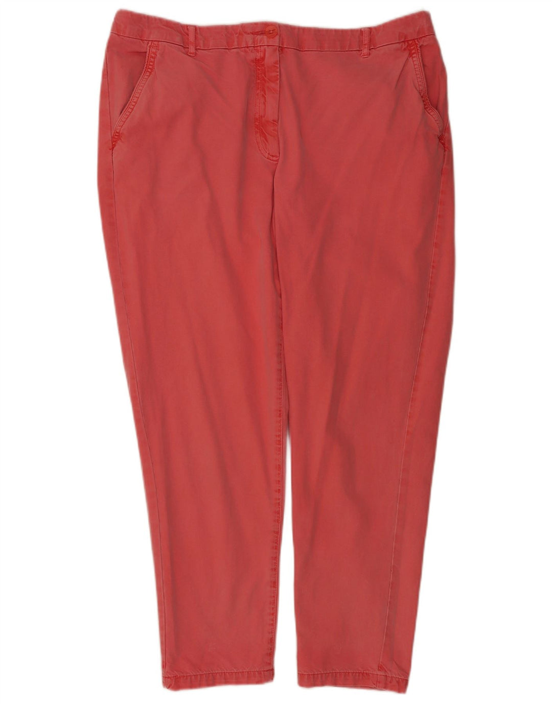 Marks & Spencer Damskie spodnie Chino W36 L29 Czerwone