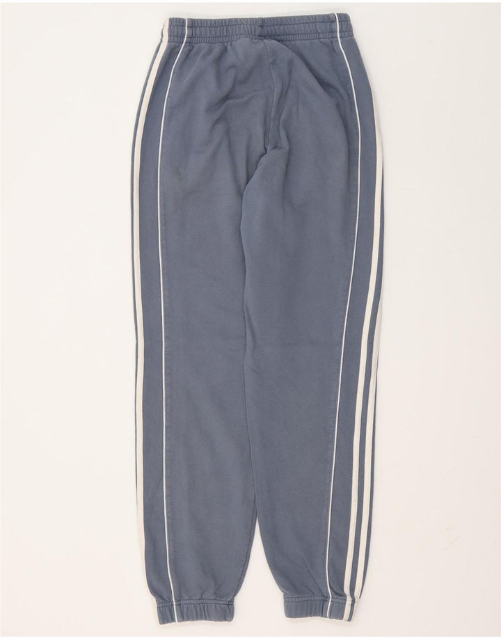 Adidas Męskie Spodnie Dresowe Joggery Małe Niebieskie Bawełniane