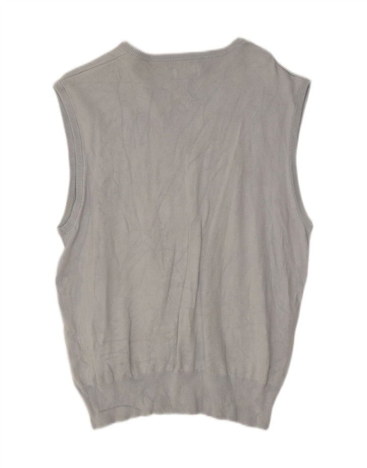 Podkoszulek męski Fila Vest, średni niebieski jedwab