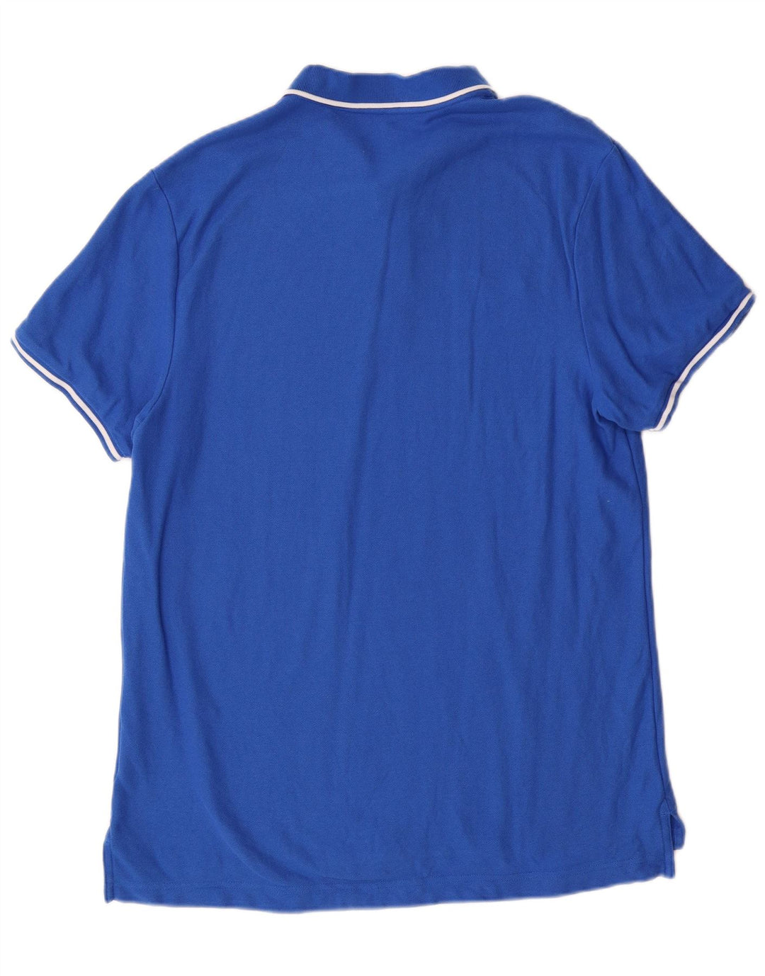 Męska koszulka polo o regularnym kroju Nike, duża, niebieska, bawełniana